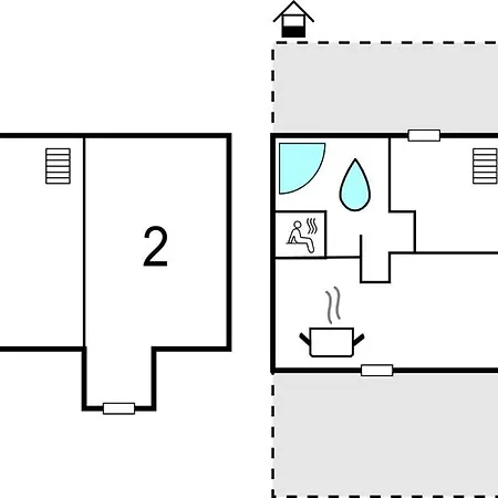 Gorgeous Apartment In Blavand With Sauna Apartment